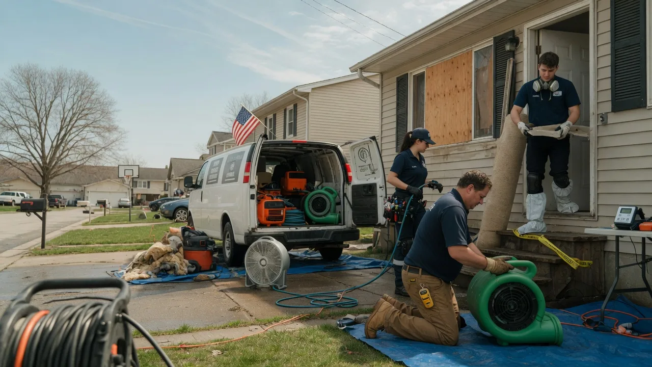 Water Damage Restoration in Wind Ridge, PA near me